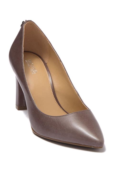 michael kors abbi flex pump taupe|Abbi Flex Leather Pump .